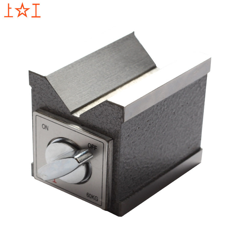 上工V形磁座mv-7k2磁性工具架磁力座磁力表座mv-12k2开关式磁力座