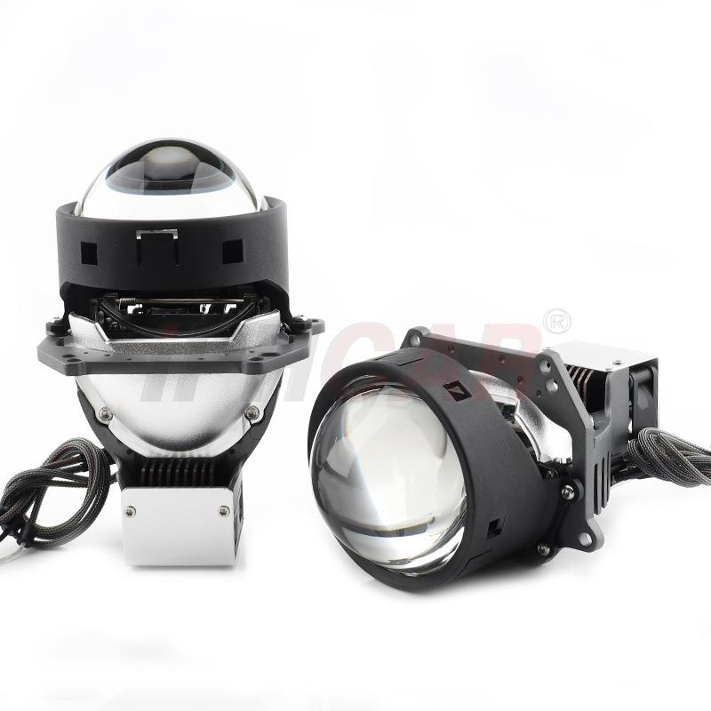 IPHCAR汽车大灯改装升级LED远近双光透镜biLEDprojectorlens