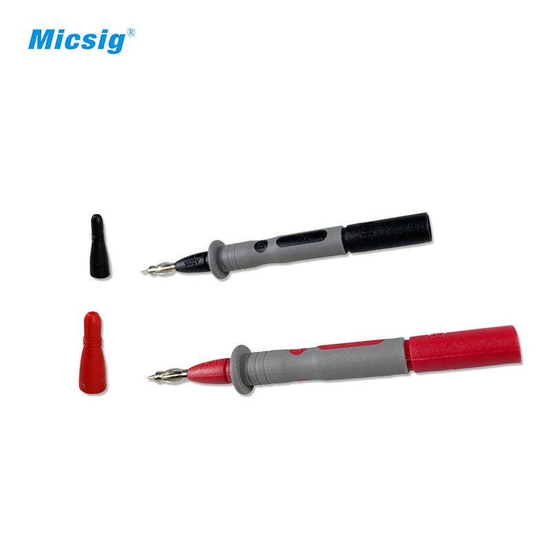 Micsig麦科信MS-A-005万用表表笔4mm插孔插式表棒纯铜探棒针