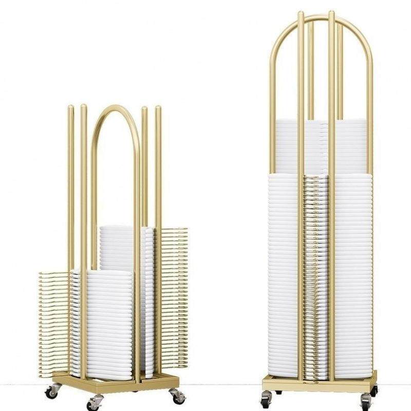 服装店衣架收纳架衣撑女装裤架推车整理神器放童装