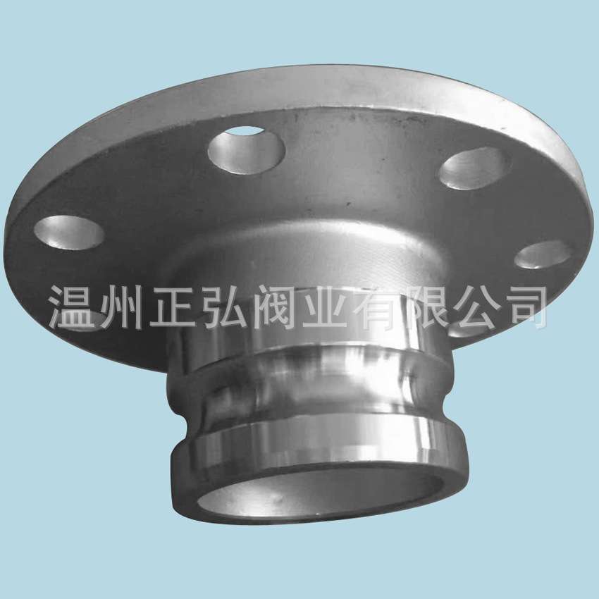 现货  不锈钢阳端法兰盘 DN100快速接头F法兰接头 油罐槽车专用