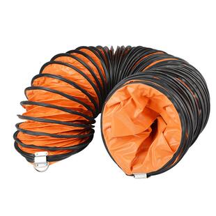 伸缩通风软管道PVC尼龙塑料帆布螺旋抽油烟鼓送排风机软管250mm