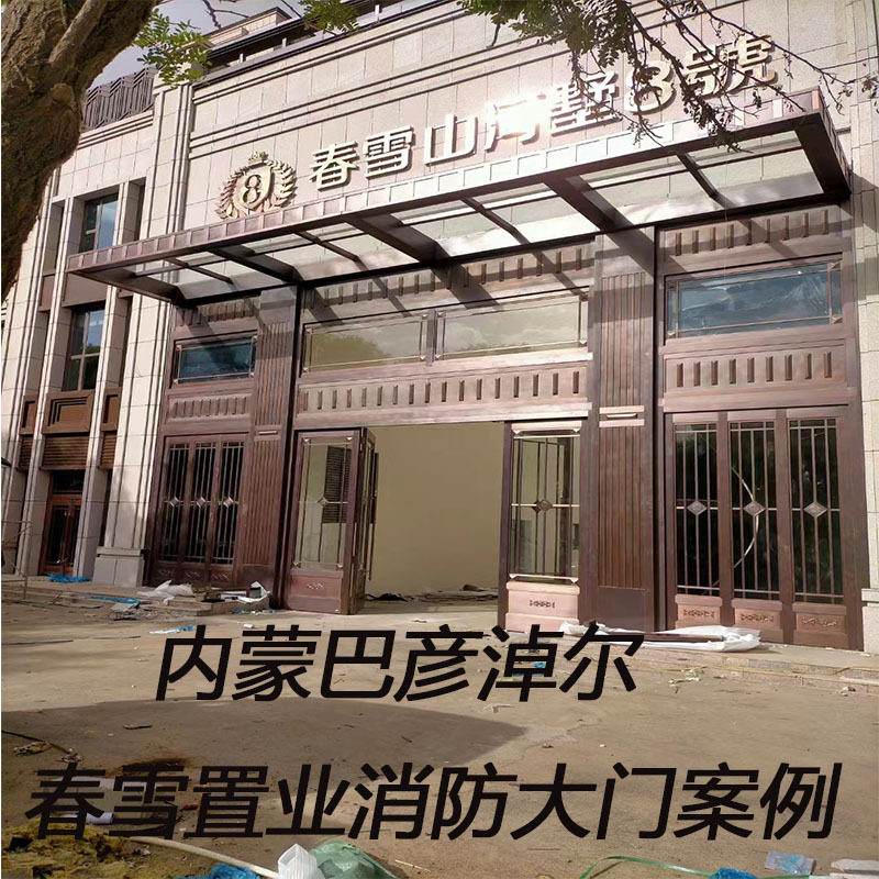 工程大门地弹簧推拉门感应门旋转门进户门楼宇大门