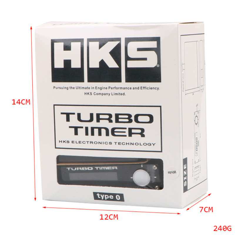 热销汽车通用HKS延时器涡轮熄火器Turbo TIMER 红、蓝、白光