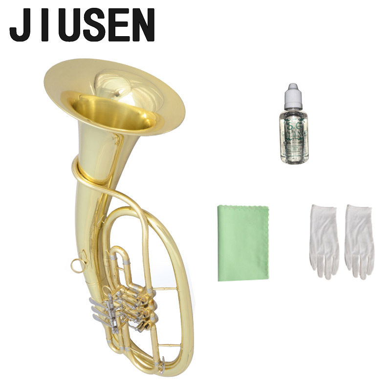 JIUSEN乐器三扁键次中音号/次中音号降B调乐团专业演奏