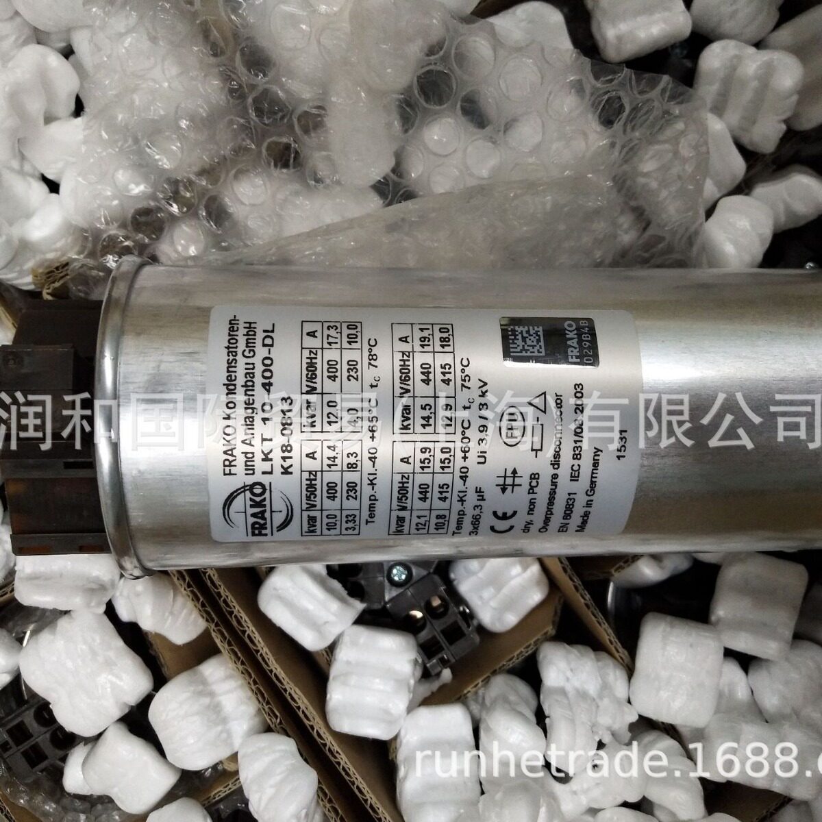 经营优势FRAKO电容器德国FRAKO电解电容器
