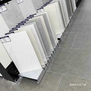 瓷砖斜插式展示架木纹砖墙砖大理石色板架石材样品插架木地板展架
