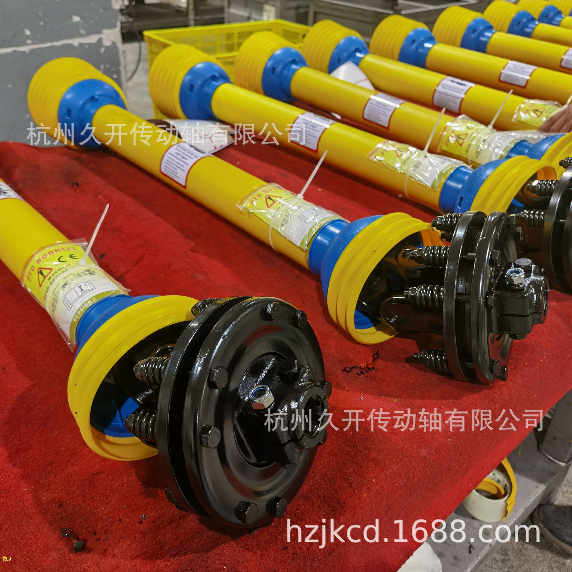 专业生产农机传动轴T6系列摩擦片离合器带防护套旋耕机传动轴