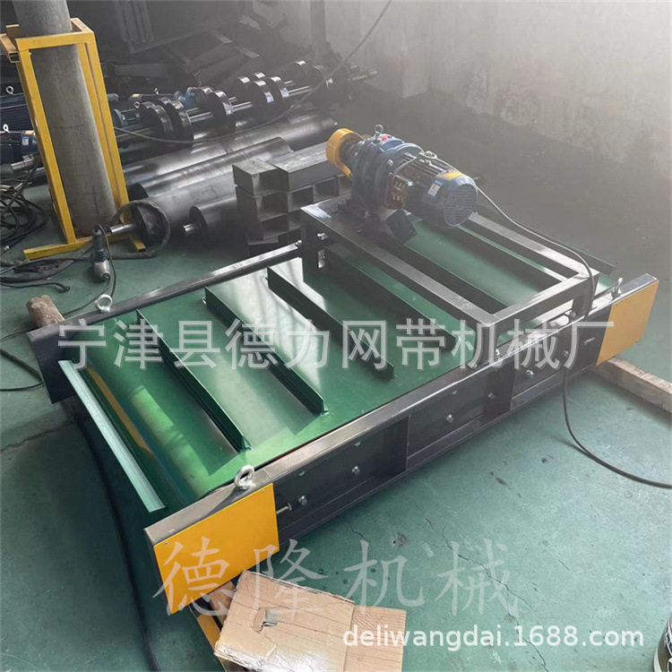 磁选机高磁力传送带垃圾分类输送机破碎金属分拣输送线设备图片