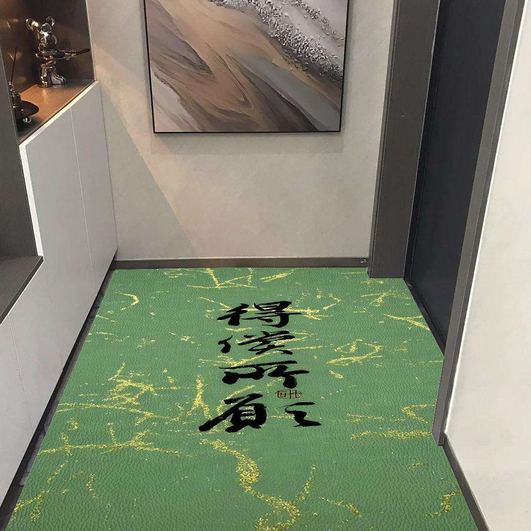 得偿所愿如意可随意剪裁入户门地垫地毯PVC防滑耐磨防抓好清洗可