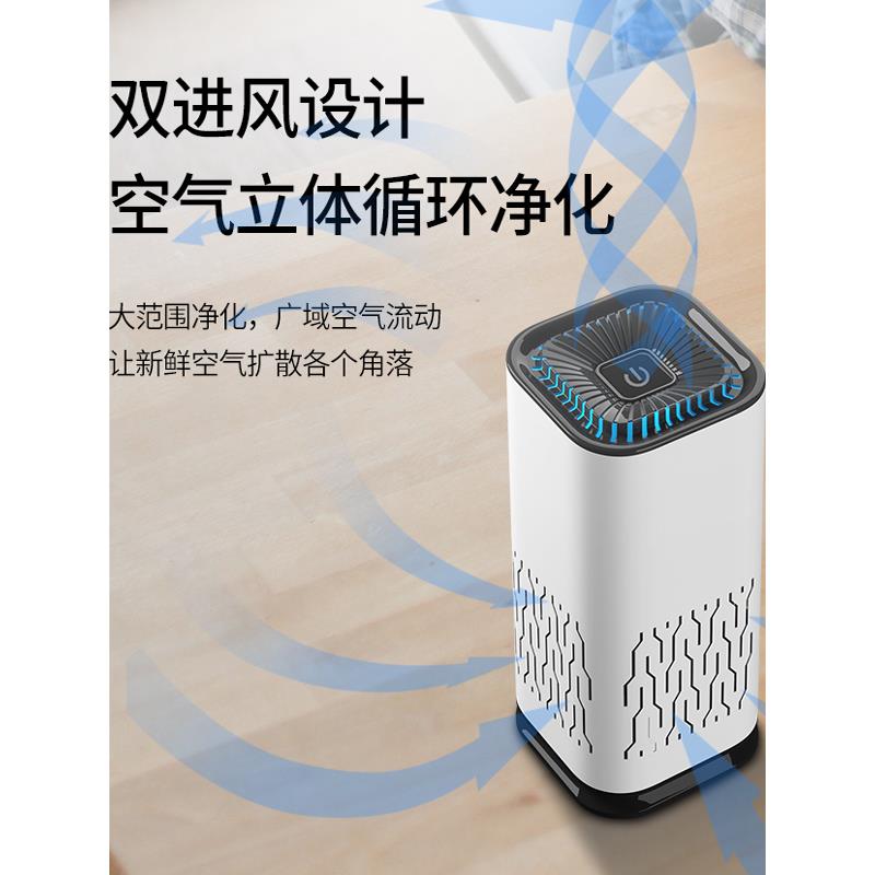 现货车载空气净化器汽车车内负离子新车备用消除甲醛异味杀菌消毒