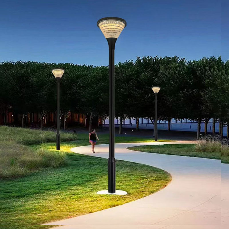 太阳能庭院灯3米户外led照明别墅小区道路农村庭院路灯公园景观灯
