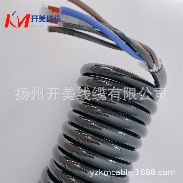 机械舞台弹簧线3芯超六类