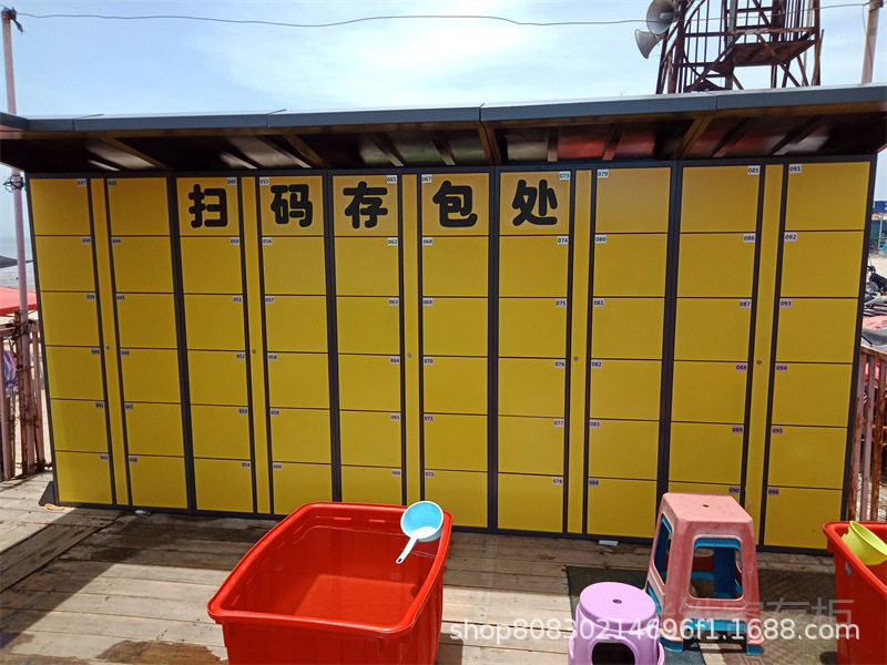 智能刷IC卡解锁储物柜/共享电子寄存柜/超市存包柜/自助取餐柜子