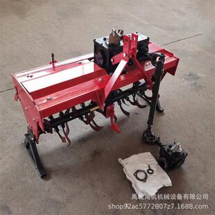 单缸小四轮偏轴旋耕机农用15-40马力单缸小四轮左侧一轴旋地机耕