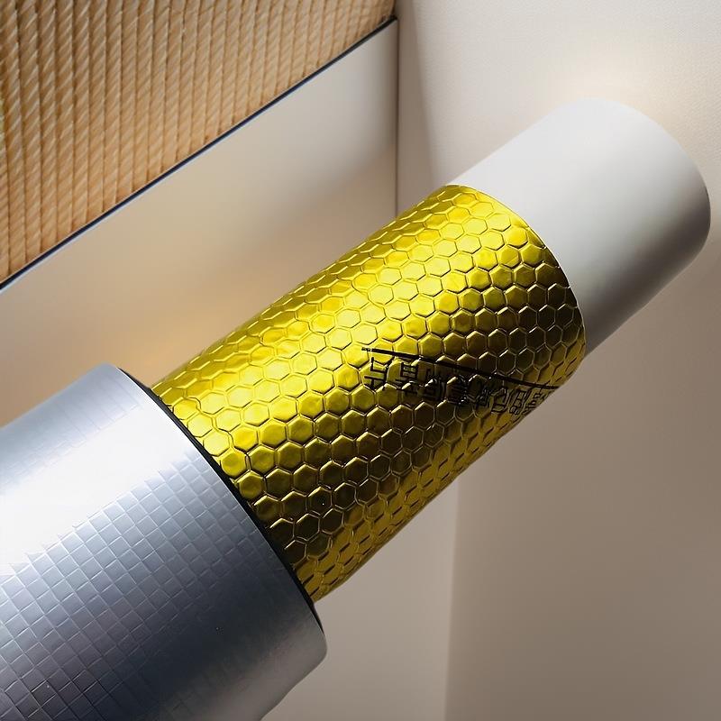 隔音棉下水管道自粘包管卫生间阻尼片110750型排水管铝箔静音处理