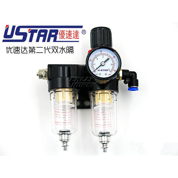 优速达U-STARCD-601G/602G/601AH气泵专用双水隔第二代