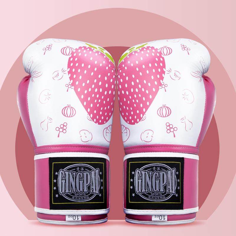 女士拳击手套儿童成人专业搏击泰拳散打训练透气拳套打沙包袋装备
