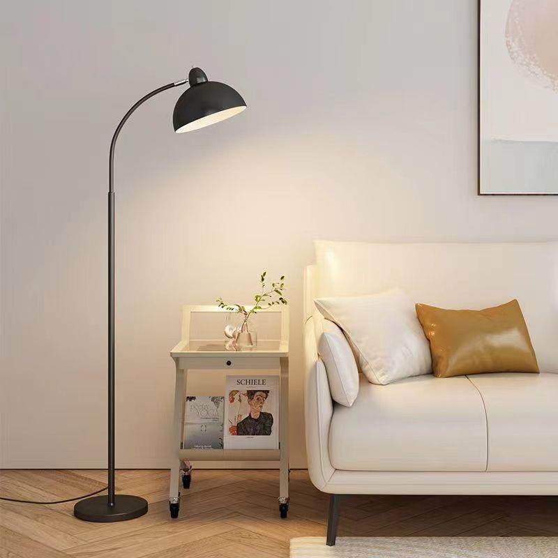 落地灯客厅奶油风茶几沙发边摆件落地灯卧室床头书桌旁网红灯