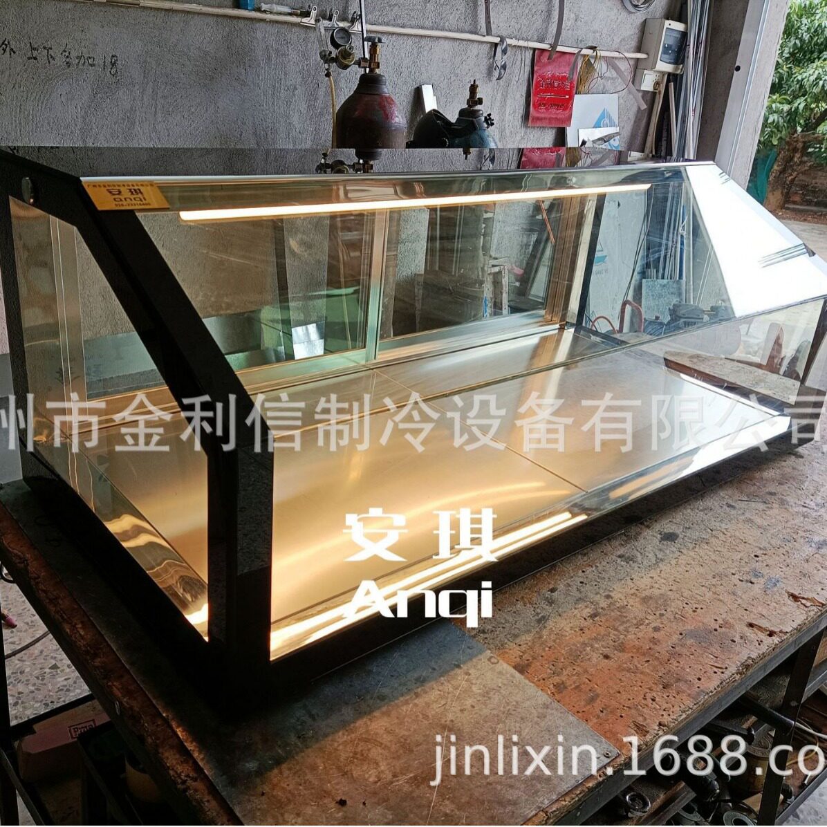 安琪牌烤红薯炸鸡块电热保酥陈列展示柜港式菠萝包恒温热酥柜