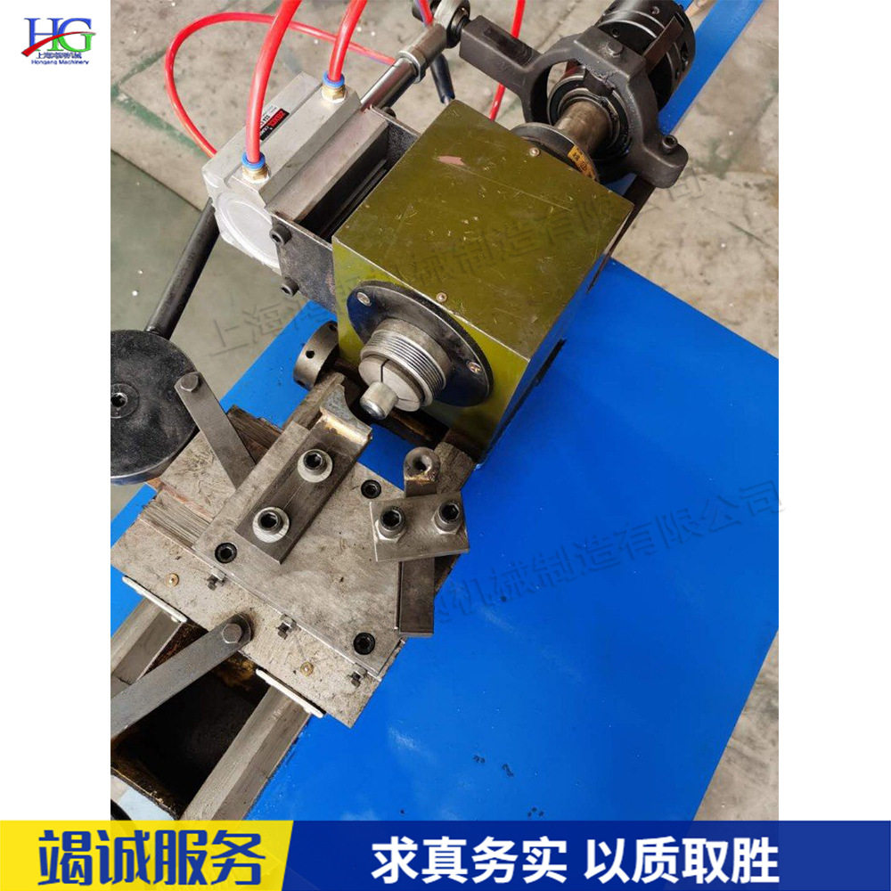 平头圆头体育器材封口机铁管管端封头机金属圆管钢管缩管机