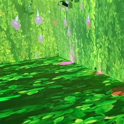 人屏互动LED地砖墙面显示屏P2.5欢乐海底世界游玩墙上大屏幕