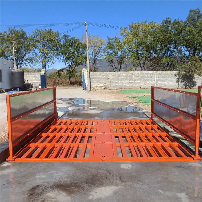 全自动建筑工地洗轮机大型车辆感应清洗平台 工程洗车机平台
