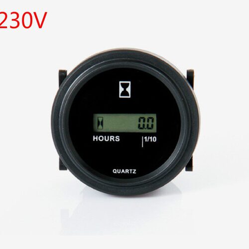 厂家直销LCD圆形发动机计时器电子计时器HM005AC86-230V