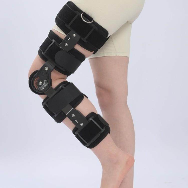 可调膝关节支具支架膝关节护具韧带髌骨膝盖骨骨折护膝固定