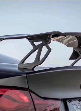 适用宝马F82M4GTS通用V款碳纤维尾翼后扰流板定风翼导流板顶翼