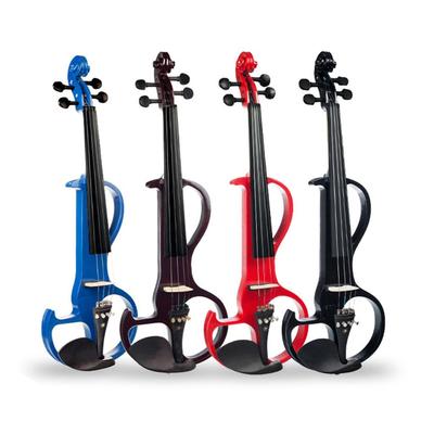 外贸电子电声小提琴静音小提琴成人演奏小提琴学生电提琴套装