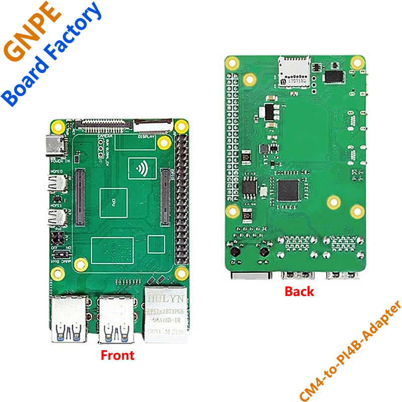 树莓派CM4转4B接口转接板 IO扩展板 CM4 to PI4B Adapter