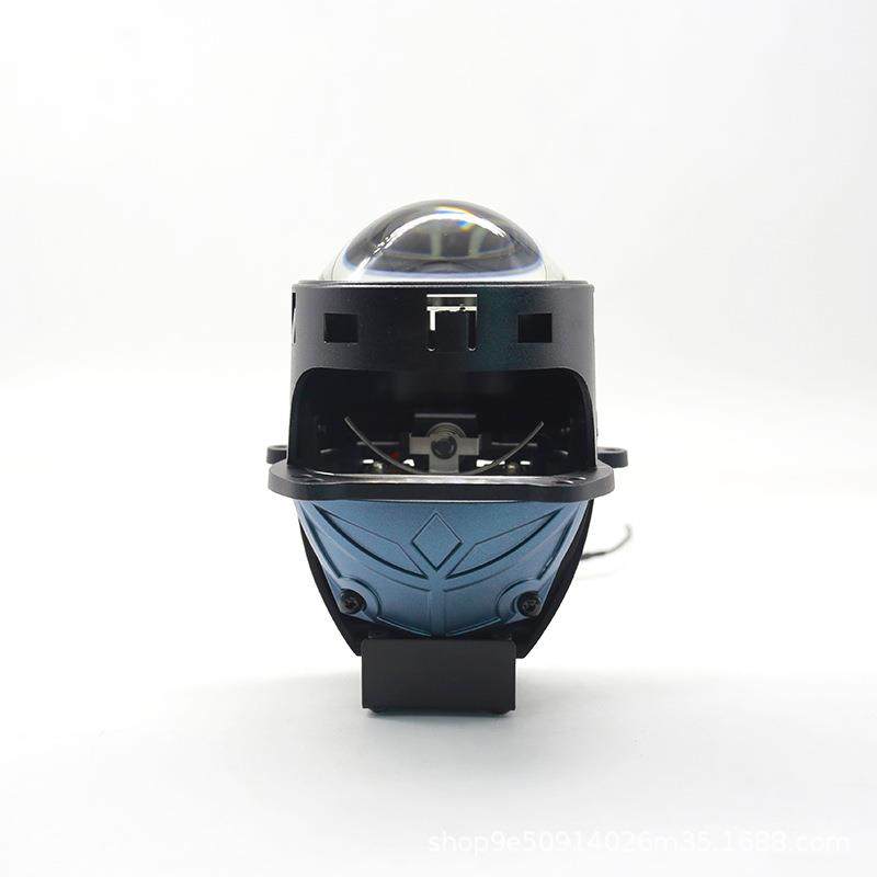 汽车LED大灯双光透镜短小改装换原车卤素灯泡氙气灯透镜高亮聚光