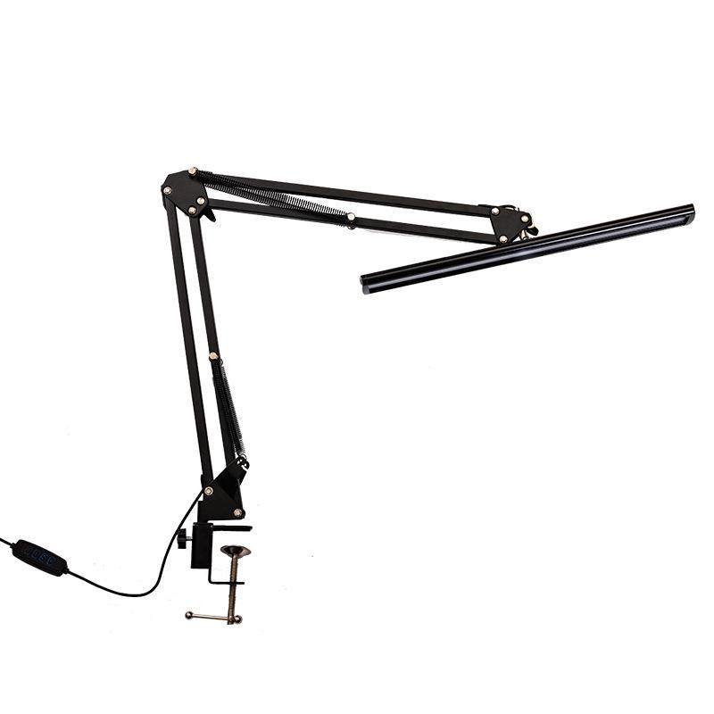 长臂LED护眼学生学习台灯USB供电可调光节能模式防蓝光USB快充