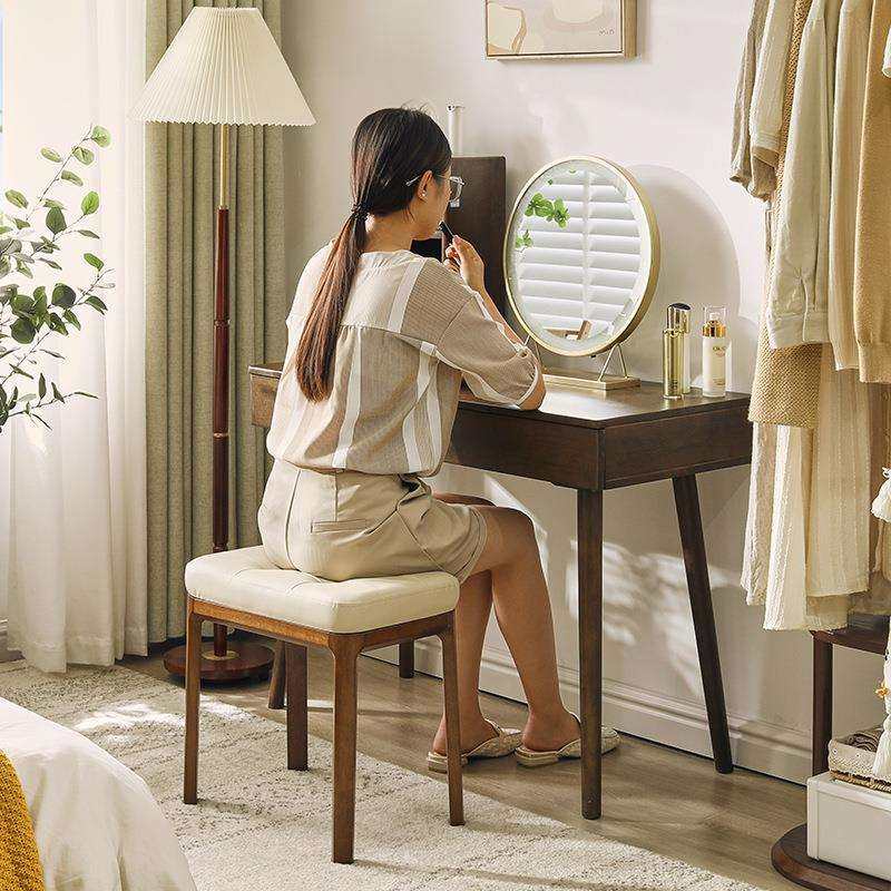 实木化妆凳简约北欧小方凳家用软包板凳矮凳卧室梳妆台梳妆凳子,鲜花速递/花卉仿真/绿植园艺,割草机/草坪机,淘宝优惠券,粉丝福利购,淘宝优惠卷