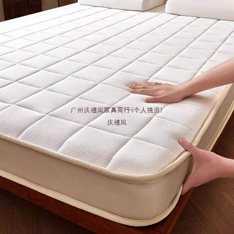 超厚纯天然S型精细黄麻床垫乳胶护脊儿童家用卧室榻榻米薄硬床垫