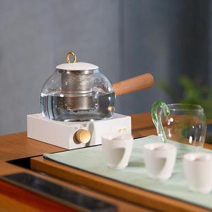 煮茶器煮茶壶自动蒸茶器养生壶办公室小型泡茶壶600ml电陶炉