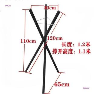 开业花篮盆架假花花木质三角花店落地三叉插鲜花架子花架三脚架代