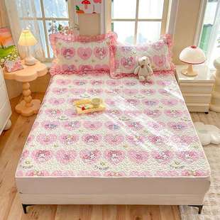 爆款三鹂鸥玉桂狗全棉床垫库洛米纯棉榻榻米美乐蒂夹棉地垫冬