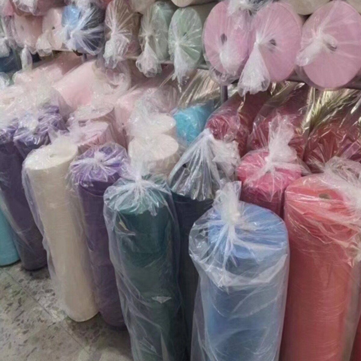 婚庆布幔整卷牛奶丝弹力布吊