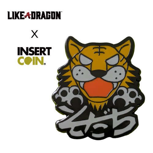 如龙8老虎徽章 INSERT COIN SEGA世嘉游戏周边正版授权