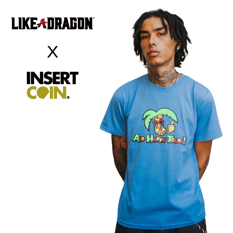 如龙8AloT恤 INSERT COIN SEGA世嘉游戏周边正版授权