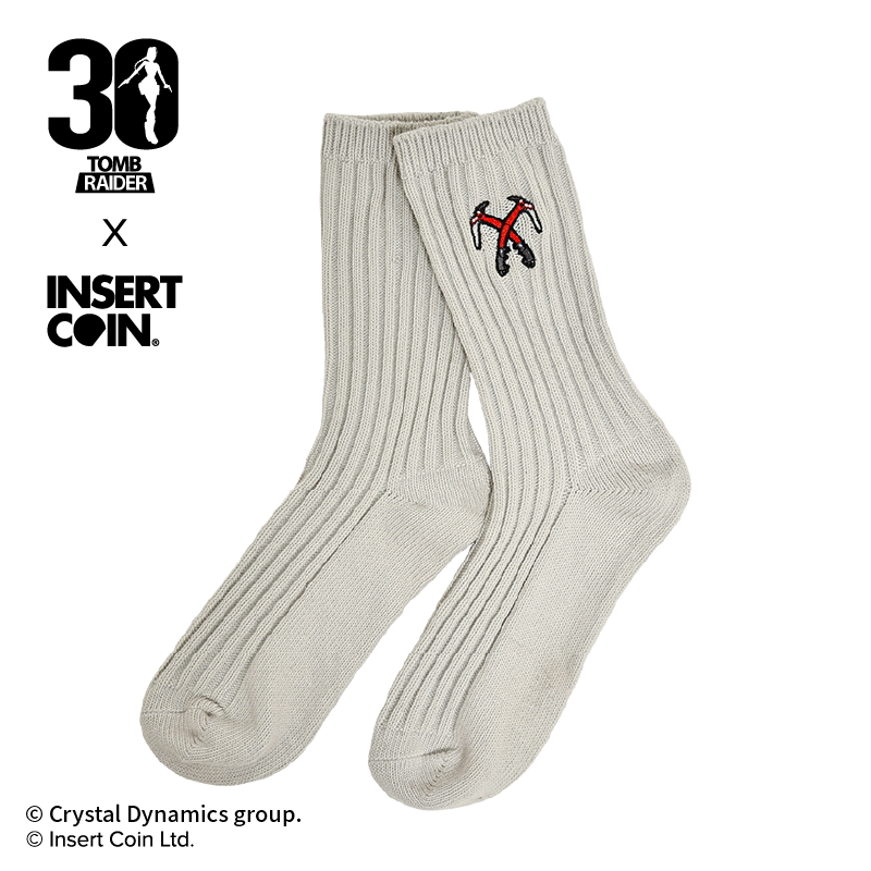 古墓丽影30周年登山镐袜子 劳拉 INSERT COIN 游戏周边正版授权