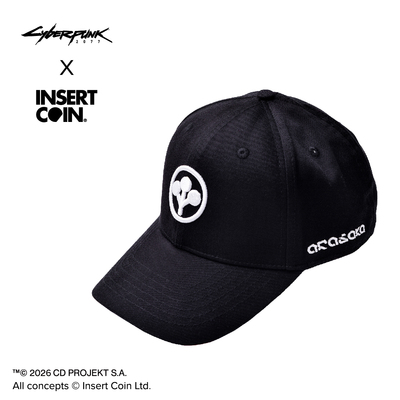 赛博朋克2077荒坂棒球帽 INSERT COIN CDPR游戏周边正版授权