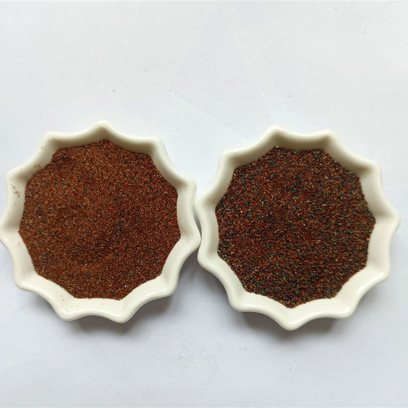 喷砂除锈石榴砂 水切割60目水刀砂磨料棕刚玉金刚砂地坪石榴石砂