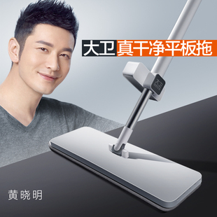 大卫免手洗平板拖把2021新款家用吸水拖布一拖净懒人拖地神器P10