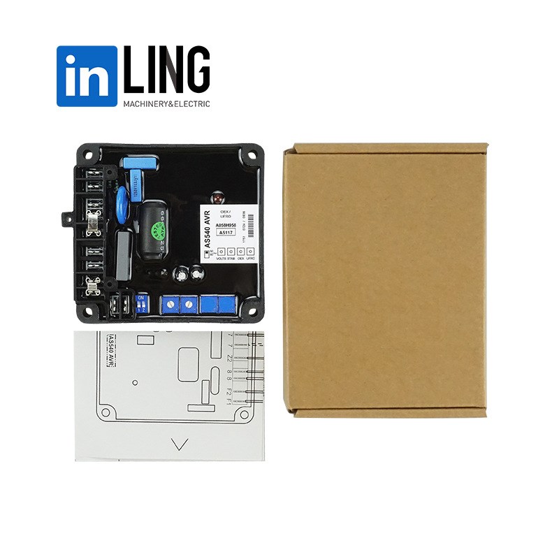 新品速推AS540 AVR电压调节器 发电机调压板 励磁板稳压板