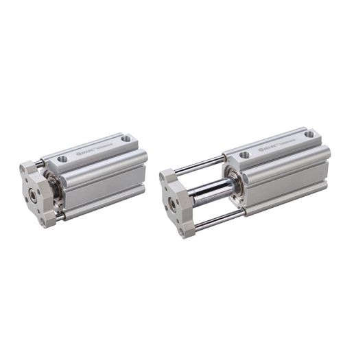 JELPC佳尔灵气动TCQ2薄型带导杆三杆三轴气缸可调活塞杆