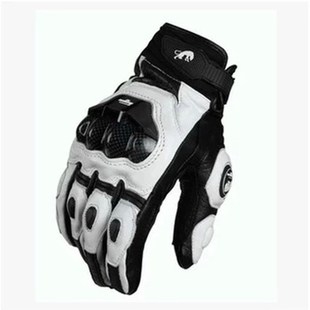 Furygan AFS6 手套 摩托车皮质手套碳纤赛车骑行防摔透气防滑短款