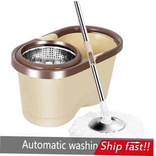 washing floor cleanHing set barrel cloth automatic 拖把 mop
